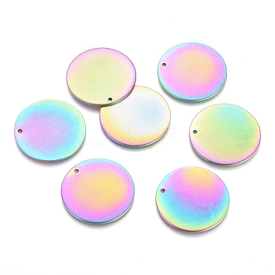 Ion Plating(IP) 304 Stainless Steel Pendants STAS-I124-03A-M-1