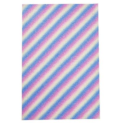 Stripe Pattern PU Leather Fabric AJEW-WH0149B-04-1
