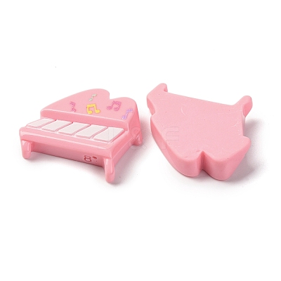Opaque Music Theme Resin Cabochons LS-CRES-Z010-02A-1