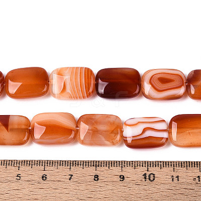 Natural Agate Beads Strands G-N356-03A-16-1