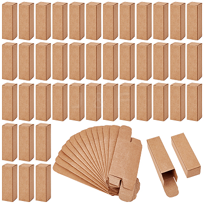 Folding Kraft Paper Lipstick Packaging Boxes CON-WH0092-74C-1