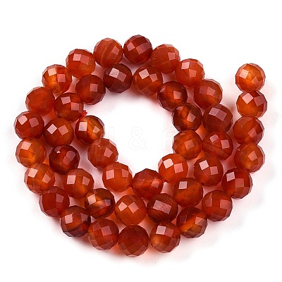Dyed Natural Agate Beads Strands G-T141-16A-01-1