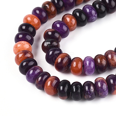 Halloween Theme Dyed Natural White Jade Beads Strands X-G-N350-01A-01-1