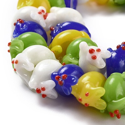 Handmade Lampwork Beads LAMP-F020-14-1