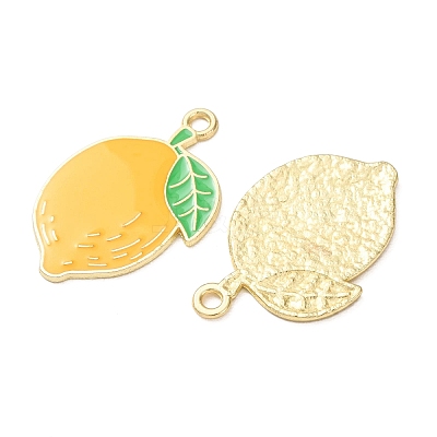 Alloy Enamel Pendants AL-CBA1DF6-02G-1