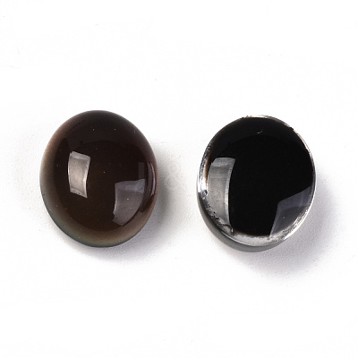 Glass Cabochons GLAA-R218-01-1