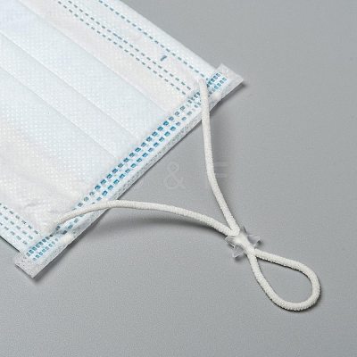 Star PVC Plastic Cord Lock for Mouth Cover LS-KY-D013-02B-1