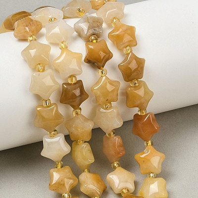 Natural Topaz Jade Beads Strands G-Z080-A20-10mm-1