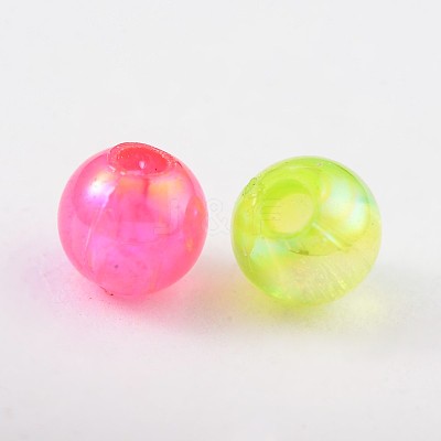 Eco-Friendly Transparent Acrylic Beads PL731M-1