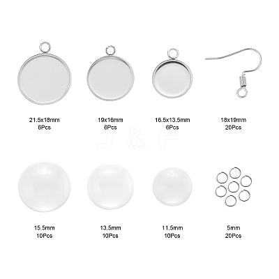 DIY Earrings Making Kits DIY-FS0001-75-1