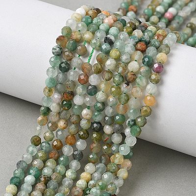 Natural African Jade Beads Strands X-G-L651-C04-4mm-1