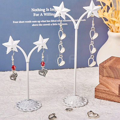 DIY Heart Earring Making Kit DIY-TA0005-40-1
