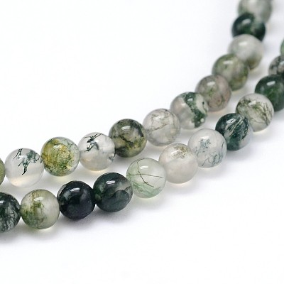 Natural Gemstone Round Bead Strands X-G-J303-07-10mm-1