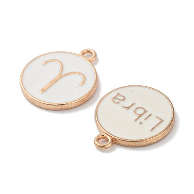 (Defective Closeout Sale: Yellowing) Alloy Enamel Pendants ENAM-XCP0001-38-1