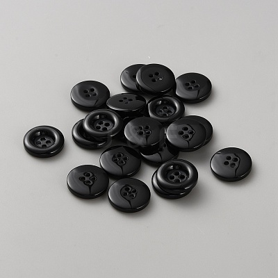 Resin Buttons BUTT-WH20005-03A-1