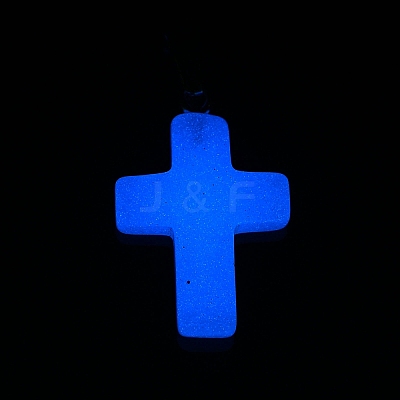 Synthetic Luminous Stone Dyed Pendants G-H308-06P-10-1