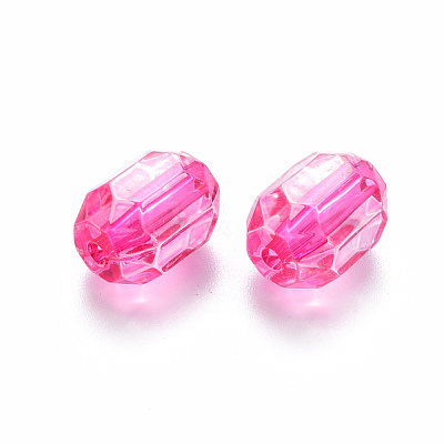 Transparent Acrylic Beads TACR-S154-24A-82-1