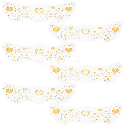 10Pcs Transfer Sticker Proof Removable Temporary Tattoos Stickers DIY-SP0003-65A-06-1