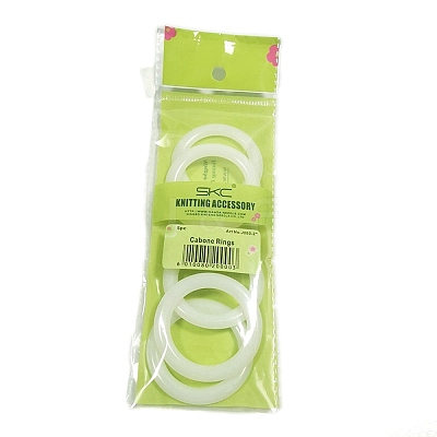 PE Plastic Locking Stitch Marker Rings DIY Knitting Tools Crochet Accessories PW22071312517-1