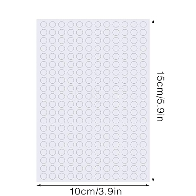 Sponge Foam Double Sided Adhesive Paper DIY-WH0209-97B-1