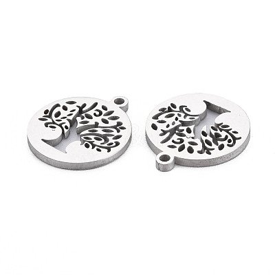 Non-Tarnish 304 Stainless Steel Charms STAS-N095-053-1