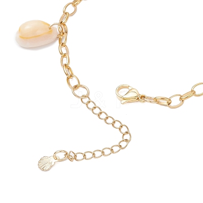 Stainless Steel & Alloy Enamel Charm Bracelets BJEW-JB12215-02-1