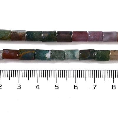 Natural Indian Agate Beads Strands G-C128-A14-01-1
