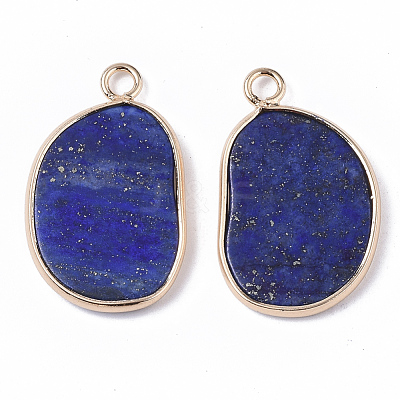Natural Lapis Lazuli Pendants X-G-S359-019A-1