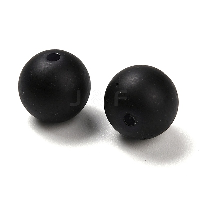 Frosted Plastic Imitation Pearl Beads KY-F022-10mm-05-1