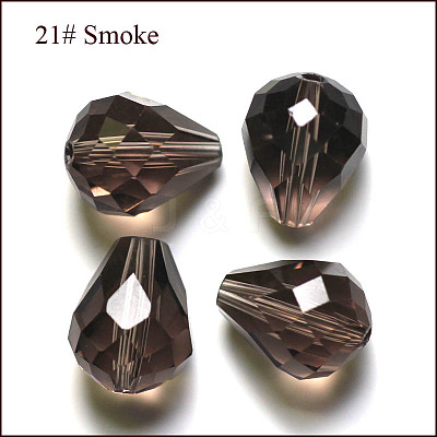Imitation Austrian Crystal Beads SWAR-F062-10x8mm-21-1