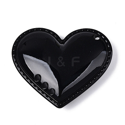 Opaque Acrylic Pendants SACR-T017-46F-1