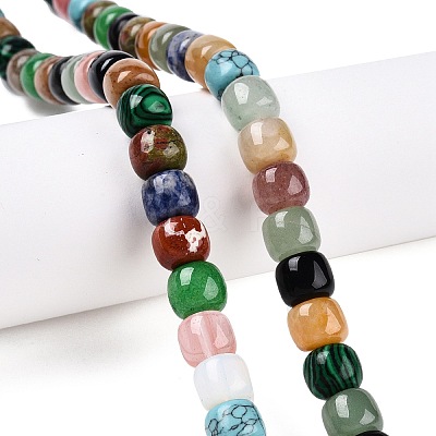 Natural Mixed Gemstone Beads Strands G-T138-148-1