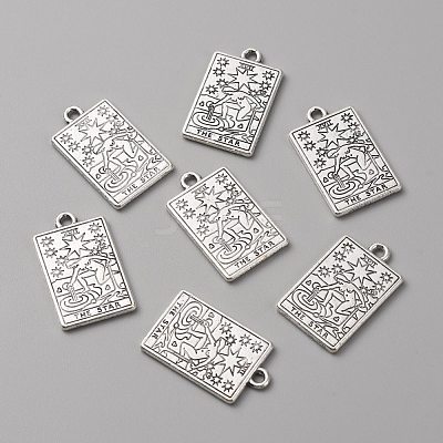 Zinc Tibetan Style Alloy Pendants FIND-WH0116-78AS-01-1