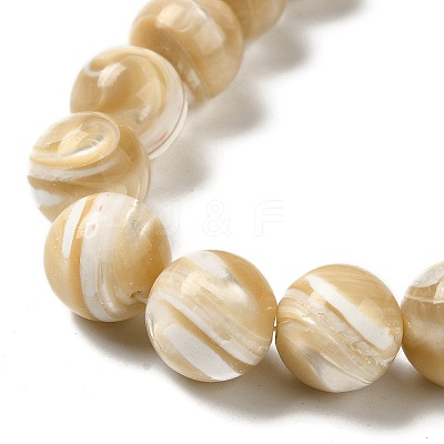Natural Trochus Shell Beads Strands SHEL-K006-18B-1