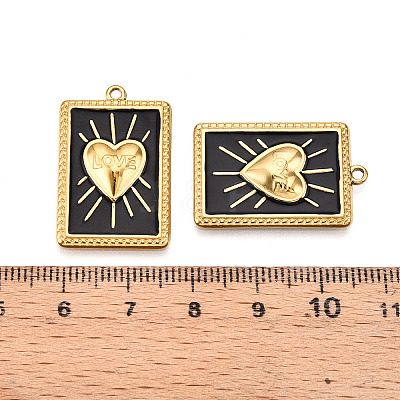 304 Stainless Steel Pendants STAS-N108-26D-G-1