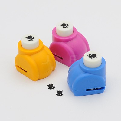 Mini Plastic Craft Punch Sets for Scrapbooking & Paper Crafts AJEW-F003-01A-1