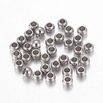 Tarnish Resistant 202 Stainless Steel Beads X-STAS-F170-07P-B-1