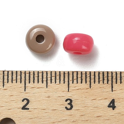 Opaque Acrylic Column Beads SACR-B007-01-1