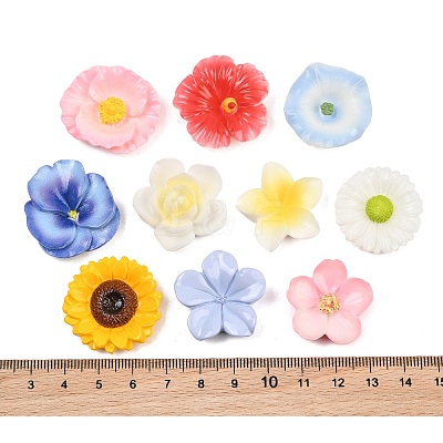 Resin Flower Display Decorations RE-CBA17C4-14-1