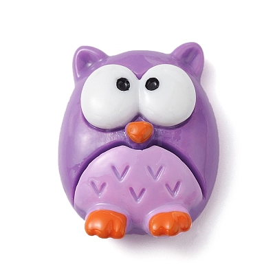 Halloween Opaque Resin Cabochons CRES-B010-01A-03-1