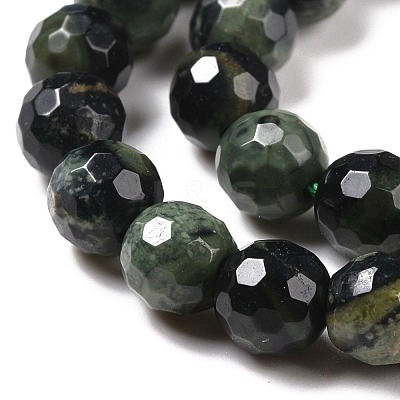 Natural Kambaba Jasper Beads Strands G-E571-04A-1