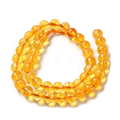 Natural Quartz Crystal Beads Strands G-C076-4mm-6-1