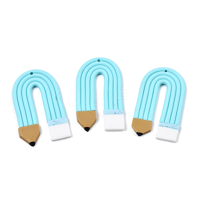 Handmade Polymer Clay Pendants CLAY-N010-067C-1