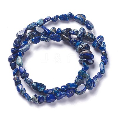 Natural Imperial Jasper Bead Strands X-G-P444-05G-1