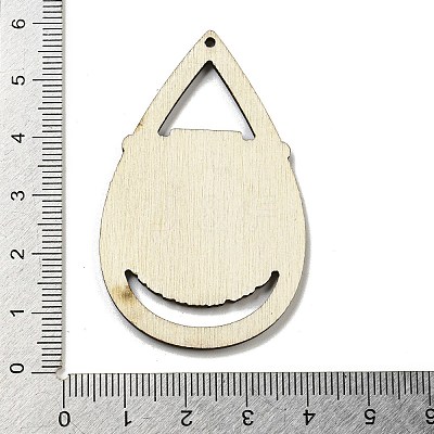 Wood Pendants WOOD-M012-02B-1