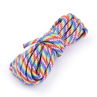 7 Strand Core Polyester Cords Rope OCOR-WH0052-31P-1