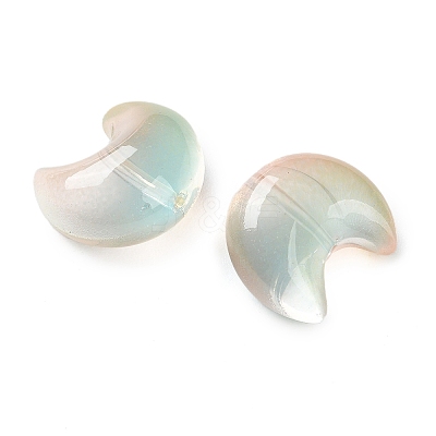 Baking Paint Transparent Glass Beads DGLA-F003-01G-1