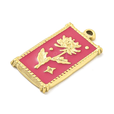 Real 18K Gold Plated PVD Vacuum Plating 304 Stainless Steel Pendants STAS-L278-012G-01-1