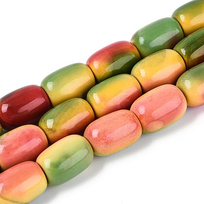 Dyed Natural Agate Beads Strands G-T144-35-1