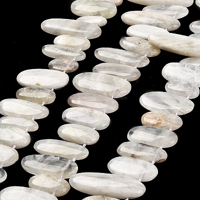 Natural Moonstone Beads Strands G-M408-D03-1